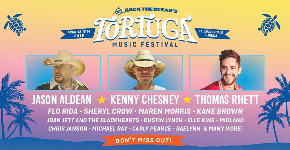 Tortuga Music Festival A Country Music Festival for A Great Cause