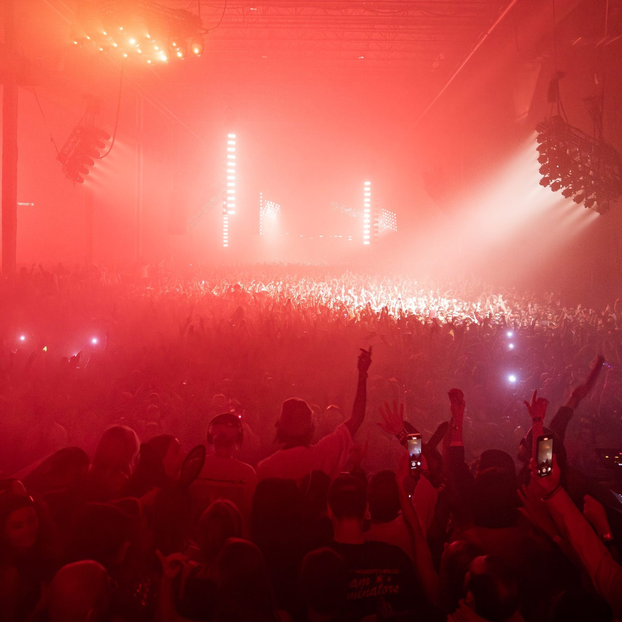 DJ Booth view of the CircoLoco crowd