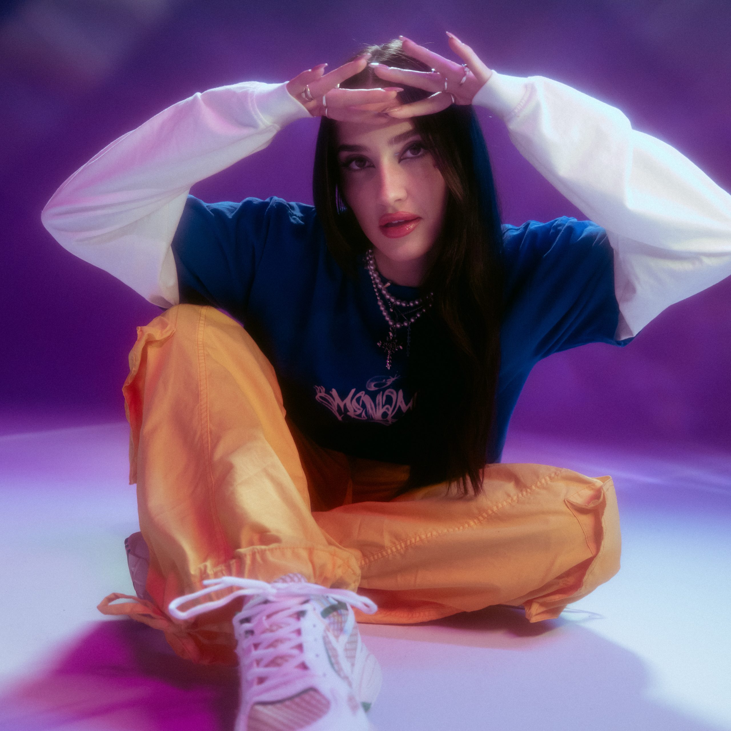 ALLEYCVT posing for her SUPERSONIC event debut