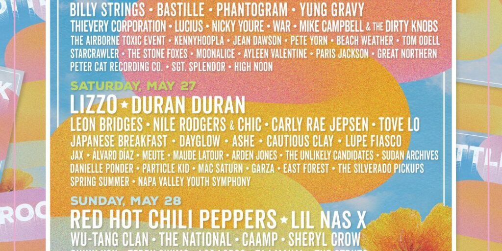 BottleRock Napa on Twitter: &quot;Surprise! Check out the Daily Lineup. Rock out  with @PostMalone on Friday, @lizzo on Saturday and @ChiliPeppers on Sunday!  Single day tickets go on sale Thursday 1/12 at